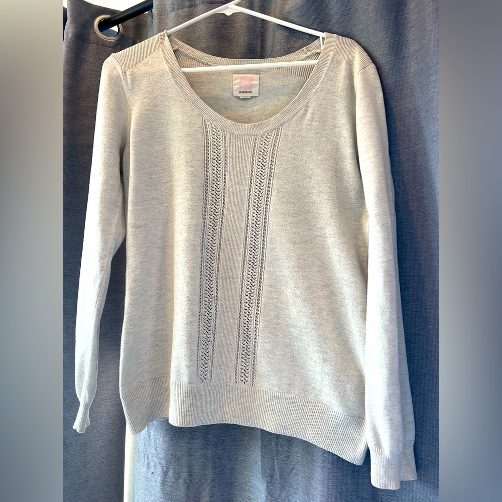 Quicksilver sweater, size large